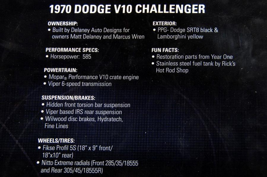  Dodge Challenger V10 1970 года  (фото 2 из 6)